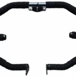 Leg Guard Front Bike Safety Crash Bar with Wrapped Rope For Bullet 350cc & 500cc Bike Crash Guard-picture-13