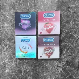 Limited edition Honeymoon pack , Intense, Air, Stawberry, Chocolate Condom-22