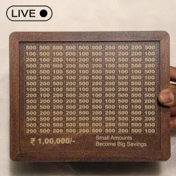 Wooden Money Saving Piggy Bank, Coin Box For Adults And Children Both Coin Bank-image-12