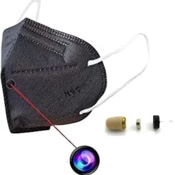 FREDI HD PLUS WiFi Mask Camera with GSM Invisible Earpeice With Camera Security Camera-image-1