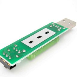 USB Mini Discharge Load Resistor 2A/1A with 1A green LED, 2A red LED image 2