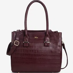 yelloe Women Textured Structured Leather Handheld Bag-10