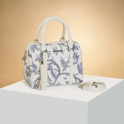 Forever Glam by Pantaloons Floral Printed Structured Handheld Bag-35