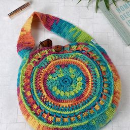 Magic Needles Self Design Structured Handheld Bag-image-7