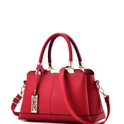 SYGA Textured Structured Shoulder Bag-image-43