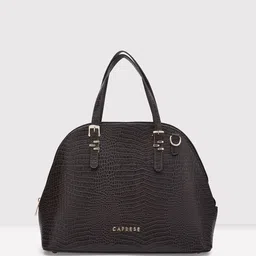 Caprese Textured Leather Half Moon Handheld Bag-50