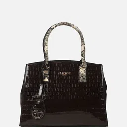 Carlton London Women Textured Shopper Handheld Bag-11
