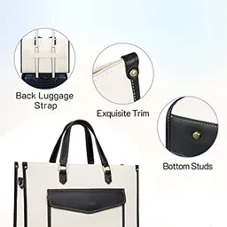 Womanix Oversized Structured Handheld Bag image 2