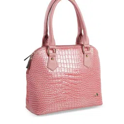 Metro Textured Structured Handheld Bag image 2
