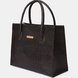 Mast & Harbour Animal Textured Structured Handheld Bag image 2