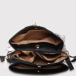 Caprese Floral Printed Structured Handheld Bag image 5