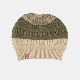 Bharatasya Men Self Design Knitted Acrylic Beanie-picture-45