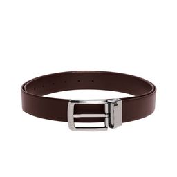 WildHorn Men Coffee Brown Solid Leather Belt-image-75