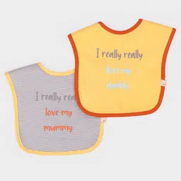 MiArcus Infants Pack Of 2 Printed Bibs-image-30