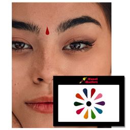 Comet Busters 11 Pcs Reusable Designer Bindis - Multicoloured image 3