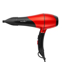 Ikonic Professional 2200 Pro Hair Dryer - Red & Black-19