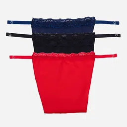 Finesse Miracle Cami Pack Of 3 Mock Camisoles Cleavage Cover-image-96
