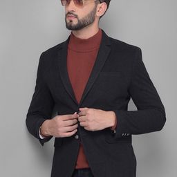 Crimsoune Club Notched Lapel Single Breasted Slim-Fit Casual Blazer-image-9