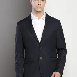 Tommy Hilfiger Printed Single Breasted Formal Blazer-image-20