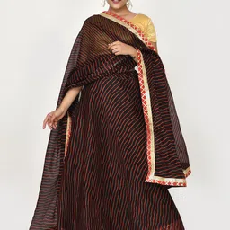 Kesarya Printed Cotton Ready to Wear Lehenga & Unstitched Blouse With Dupatta-picture-17