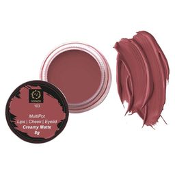 VONZO Never Look Back MultiPot Cream Matte Lip cheek & Eyelids Tint 8 g - 103-42