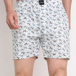 Big Fox Men White Printed Boxers-picture-44