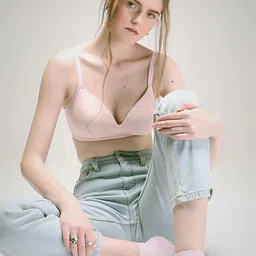 Vero Moda Full Coverage Lightly Padded Everyday Bra With All Day Comfort-13