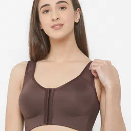 Soie Front Closure Full Coverage Non Padded Non Wired Posture Correction Bra image 3