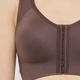 Soie Front Closure Full Coverage Non Padded Non Wired Posture Correction Bra image 5
