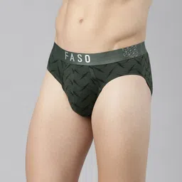 FASO Abstract Printed Cotton Basic Briefs FS3004-SQ-POSEIDONBLUE-picture-17