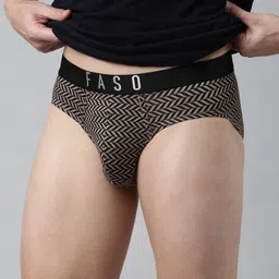 FASO Printed Mid-Rise Cotton Basic Briefs FS3004-SQ-BEIGE-picture-31