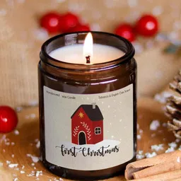 Aromatic Fables White First Christmas Cupcake Scented Candle-picture-11