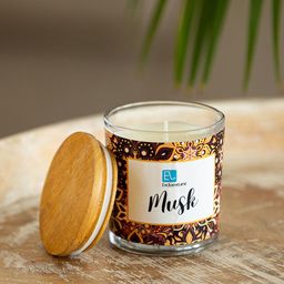 ExclusiveLane White Musk Scented Candle-image-68