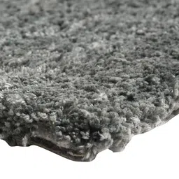 Saral Home Grey Microfiber Anti Skid Carpet image 3