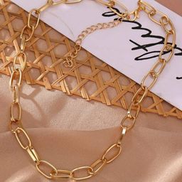 The Pari Women Gold-Toned Metal Chain Style Necklace-24