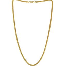 MEMOIR Unisex 24 KT Gold-Plated Chain-19