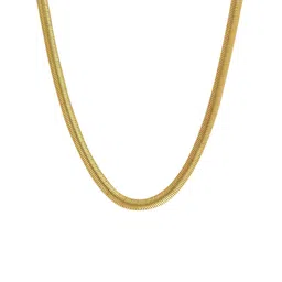 MEMOIR Unisex 24 KT Gold-Plated Chain image 4