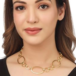 NVR Gold-Plated Oxidised Bohemian Chain-image-40