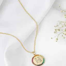 JOKER & WITCH Gold-Toned Pink Chain-image-45