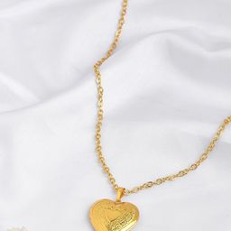JOKER & WITCH Gold- Plated Heart Necklace-image-15