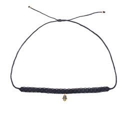 EL REGALO Black Choker Necklace-29