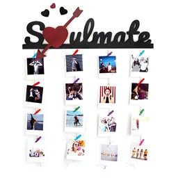 VAH Kya Bat Hai !! Black My Journey Wooden Hanging Picture Frame Collage-image-13