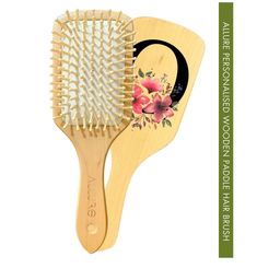 ALLURE Letter O Printed Paddle Hair Brush-image-95