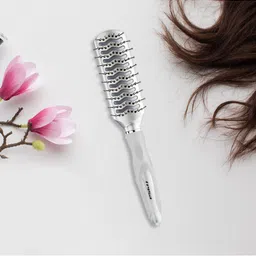 Trisa White Hair Brush with Soft Bristles for Detangling - 551708-image-34