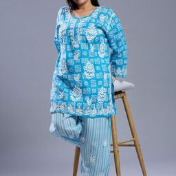 Indiankala4u EmbroideredTunic With Trouser Co-Ords-image-126