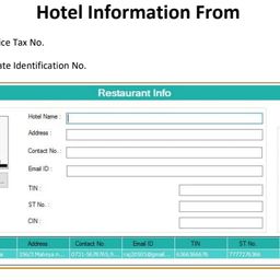 YU SOFTWARE YU HMS PRO hotel management offline software, with all modules like Guest Check IN,Guest Check Out,Room Reservation,User friendly screens, Restaurant Billing, KOT System, Room Services image 4