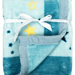 MeeMee Kids Sea Green & Teal Blue Graphic AC Room 300 GSM Woolen Single Bed Blanket-7