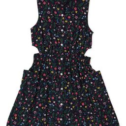 Pepe Jeans Navy Blue Floral Printed Dress-image-35
