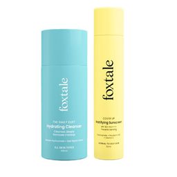 FoxTale Cleanser Face Wash & Matte Finish Sunscreen- 150ML Glad To Matte You Combo-46