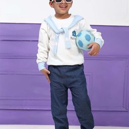Ameeha Kids Embellished Sweatshirt With Trouser-51